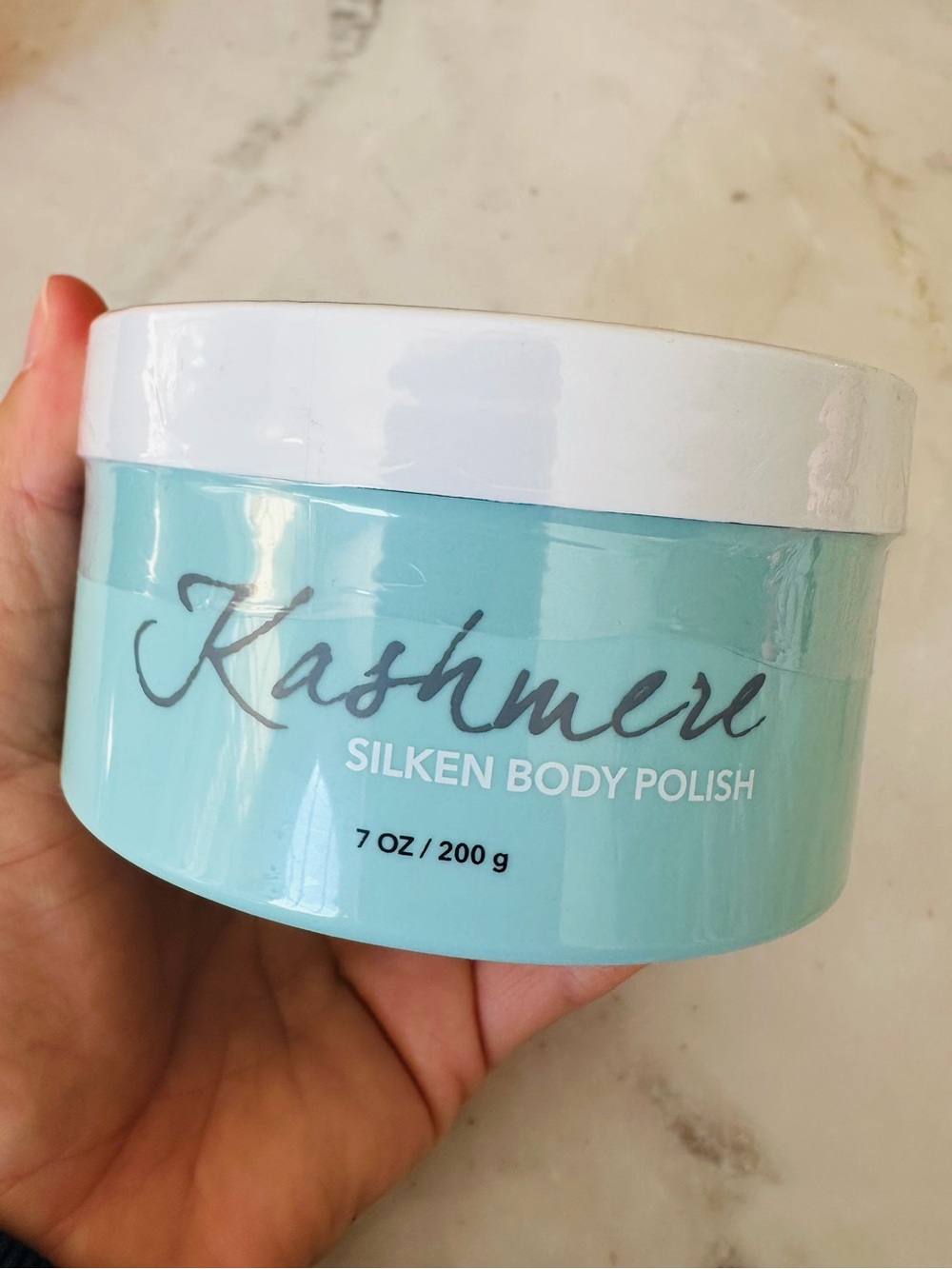 Silken Body Polish - Aqua Blue